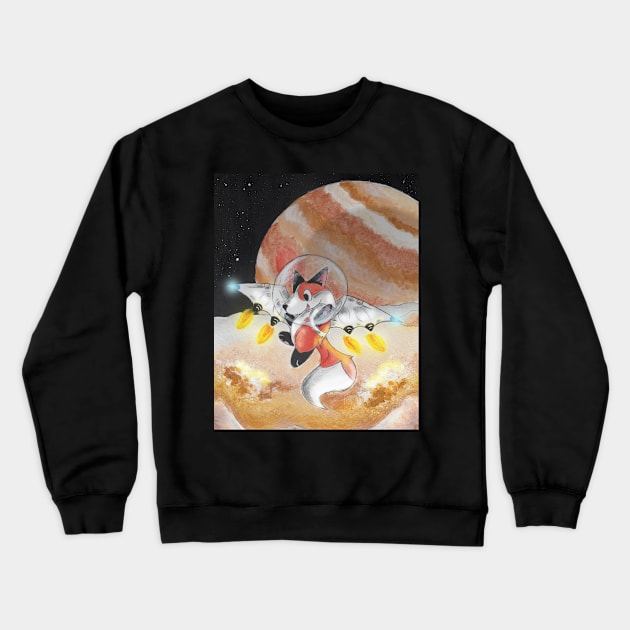 Europa Landing Crewneck Sweatshirt by KristenOKeefeArt